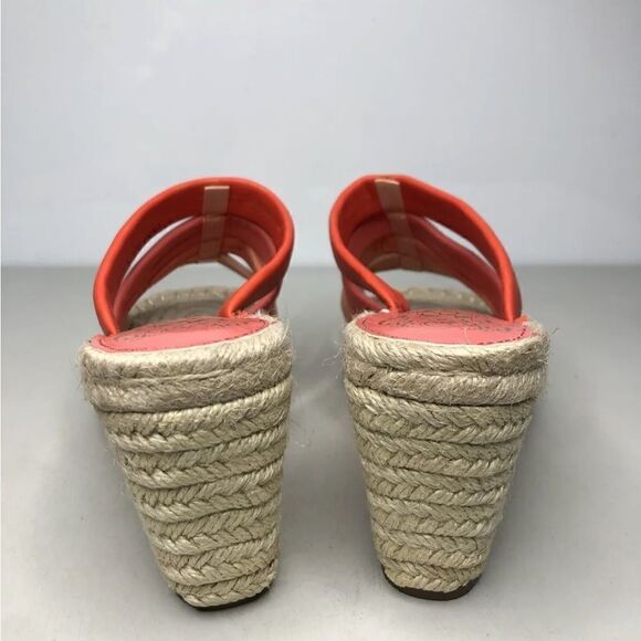 Vince Camuto Molisana Gradient Ombre Pink Leather Espadrilles Sandals Women 6M - Picture 9 of 16